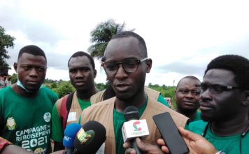 Reboisement à Wonkifond: l’ONG-CIPAD Guinée a effectué 14.722 plants sur 7 hectares