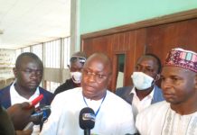Palais du peuple « Je salut l’engagement des nouvelles autorités » déclare Ibrahima Sory Camara, président du Parti de l’Unité et la Liberté pour le Développement