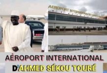 Guinée: L’aéroport international Gbessia porte désormais le nom d’Ahmed Sékou Touré
