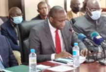 BCRG: Le nouveau gouverneur et ses adjoints entrent en fonction