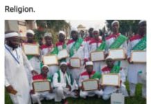 Religion: La 4ème promotion de mémorisation du Saint Coran ont reçus leur diplôme