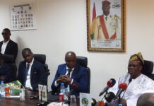 COCAN: » Nous ne sommes pas venus pour retirer la CAN à la Guinée » Mathurin-de-Chacus, chef de délégation de la CAF