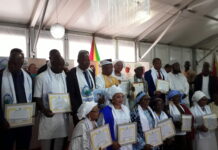 Promotion de la paix: Des personnalités décorées au titre d’ambassadeur