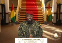 Allocution du Chef de l’État, chef suprême des armées à l’occasion de la 64ème anniversaire de l’Armée Guinéenne