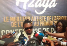 Culture : Azaya remporte le prix de meilleur artiste de l’Afrique de l’ouest au primud 2022