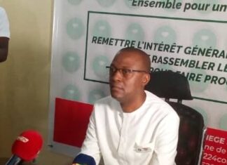 Guinée: les activités d’un mouvement de paix officiellement lancées