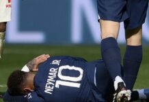 PSG: Fin de saison pour Neymar !