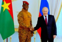 Entre Ibrahim Traoré et Vladimir Poutine, une idylle diplomatique