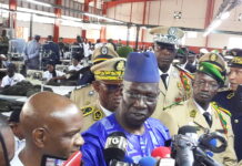 An 65 de l’armée guinéenne : Plusieurs infrastructures inaugurées au camp Alpha Yaya Diallo
