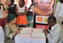 Conakry : la FEGUIFOOT scelle un partenariat avec la société Orange-Guinée