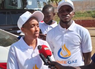 Humanitaire : la société Guinée Gaz apporte son soutien aux sinistrés de Kaloum