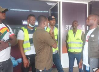 Kaloum : l’ANGUCH à pieds d’oeuvre pour porter secours aux sinistrés