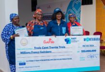 Incendie de Kaloum : 333 millions GNF pour des femmes et filles entrepreneures victimes