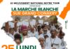 Le mouvement national « notre tour » projète une marche blanche