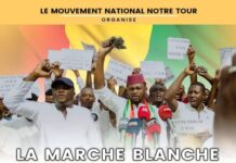 Guinée : le « mouvement national notre tour » projète une marche blanche