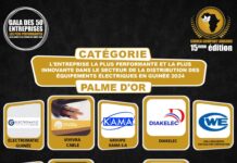 15ème édition du Gala des 50 Entreprises les plus performantes de la Guinée : Le voting grand public lancé pour l’entreprise la plus performante et la plus innovante dans le secteur de la restauration en Guinée 2024