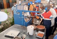 Fin de l’atelier de présentation du laboratoire national de la géologie