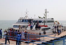 Transports: la ligne maritime Conakry-Kamsar lancée