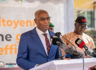 Camp Almamy Samory Touré : le PM Bah Oury préside la cérémonie de lancement officiel du programme d’induction des nouveaux fonctionnaires