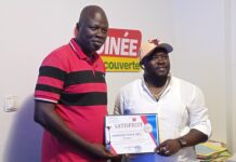 Un Hommage Mérité : Ousmane Conté Honoré par le Horoya AC