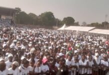 Clôture de campagne à Dubréka : La GMD promet un plébiscite pour Mamadi Doumbouya