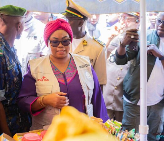 Kindia : La ministre Fatima Camara apprécie le respect des prix plafond