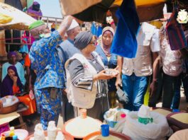 Contrôle des prix et de la qualité : La ministre Fatima Camara à Mamou pour s’encquérir de l’application des mesures