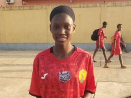 Mariama Bangoura de l’Académie Jupiter sélectionnée avec le Syli U-14 pour la CAN féminine au Gabon