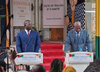 Coopération : La Guinée et la Guinée Bissau renforcent leurs liens de cooperation