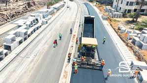 Conakry : les travaux de la route 2×2 voies Tombo – Port Autonome avancent à un rythme soutenu