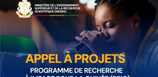 MESRS PRIG 2026–2030 : Lancement officiel de l’appel à projets du Programme de Recherche à Impact pour la Guinée