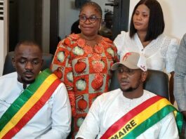Conakry : Aboubacar Bangoura élu nouveau maire de la commune de Kaloum.