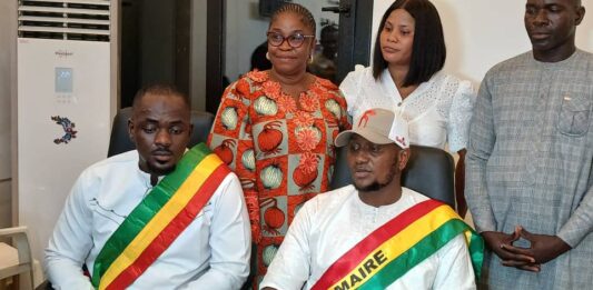 Conakry : Aboubacar Bangoura élu nouveau maire de la commune de Kaloum.