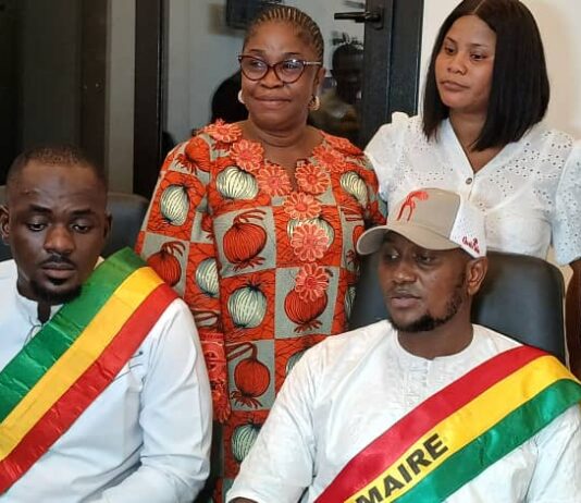 Conakry : Aboubacar Bangoura élu nouveau maire de la commune de Kaloum.