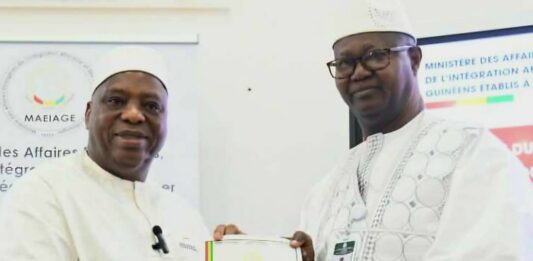 LA CONFIANCE RENOUVELÉE À DR. MORISANDA KOUYATÉ : L’ambassadeur Aboubacar Sylla s’exprime !